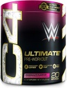 Cellucor C4 Ultimate x WWE Pre Workout Powder Pomegranate PileDriver - Sugar Free Preworkout Energy Supplement für Männer und Frauen - 300mg Koffein + 3.2g Beta Alanine + patentierte Kreatinen - 20 Servierungen