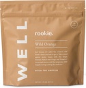 Rookie Wellness Well – Vegane Immunstützpakete mit 1000 mg Vitamin C, 14 mg Vitamin E und Ginger in einem natürlichen Citrus Flavor - Zucker und Füllstoff frei (30 Servierungen, Wild Orange)