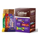 CaliBar 20g Protein Bar - Almond Choco, Banana Binge, Cookie Crunch Crispy Bar (Combo Pack of 5) Assorted Pack, No Added Sugar, Gluten-Free, 5g Fiber, No Preservatives,No Palm oil, Delicious Taste & 100% Veg. | Guilt-Free snacking for High Protein diets, Sustained Energy, Fitness & Immunity (65g x 5 )