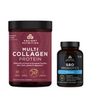 Antike Ernährung SBO Ultimate Probiotics Kapseln, 60 Zähler + Multi Collagen Protein Pulver, Unflavored, 45 Servierungen