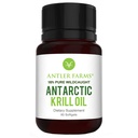 Geweihfarmen - 100% reines Wild Caught Antarktis Krillöl aus kalten, unberührten Gewässern, 60 Softgels – Clean, Omega-3 EPA + DHA Supplement w/Astaxanthin, schnelle Absorption