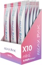 Mitra9 Kava Pulver RelaxPak - Kandy Kava Extrakt Pulver-Packets | Mood Enhancer | Plant Based | Fördert natürliche Kalorien und Klarheit | Einfache offene Single-Serving-Stick (10)