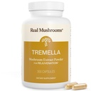 Echte Pilze Tremella Mushroom Capsules – Bio Tremella Extrakt aus Fruchtkörper – Vegan, Non-GMO, keine Füllstoffe – für tägliche Wellness Routine – 300 Count Mushroom Blend Supplements