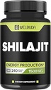 1500mg Shilajit Kapseln Extrakt 5:1 - Immunsystem, Energieproduktion, Gehirngesundheit & Gesamt Wohlbefinden Unterstützung - 240 Kapseln