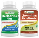 Best Naturals Berberine Plus 1000mg & Chrom Picolinate 1000mcg