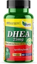 Amerika Medic & Science DHEA 25 mg (60 Tabletten) | Nahrungsergänzung für Männer und Frauen | Immununterstützung, Hormon Balance, Stoffwechsel Unterstützung | Alter-Defying Vorteile