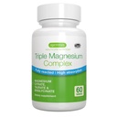 Igennus Superior Triple Magnesium Complex, vollumfänglich umgesetzt & Chelat Glycinat, Taurate & Citrate, Sauberes Etikett, hohe Bioverfügbarkeit & Absorption, 60 Tabletten, Vegan, Non-Buffered