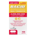 Bacid Daily Probiotic mit Bacillus Coagulans, Nahrungsergänzung für Verdauungsgesundheit, 100 Kapseln