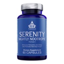 Thrivous Serenity Nightly Nootropic – Sleep & Relaxation Formula mit KSM-66 Ashwagandha, L-Theanin, Magnesium Glycinate & Melatonin – 60 Vegan Capsules