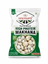 Holygate Makhana 400g (Pack of 4 x 100g) | Premium Fox Nuts | Phool Makhana | Lotus Seeds | Crunchy & Natural Snack | For Roasting, Snacking & Fasting