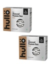 Hullo The Natural Protein Bar | High Fiber & Rich in Omega 3, 6, and 9 | Healthy Snack for Gym, Office & Travel | Dairy Free, Soy Free & Non Ultra Processed (Pack of 12, Mocha)