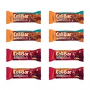 CaliBar 10g Protein Bar - Berry Almond + Roasted Coffee Bean (Combo Pack of 8) No Added Sugar, Sweetened With Honey, Gluten-Free, 4g Fiber, No Preservatives, Delicious Taste & 100% Veg (40g x 8 Bars)