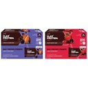 RiteBite Max Protein Daily Bars - Choco Almond & Choco Berry, 10g Protein, 5g Fiber, 50g Each (Pack of 24 Each) Combo