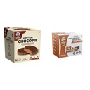 HYP- Protein Choco Pie, Brownie Crunch (6x50 g) | 10 g Protein per Pie | High Protein, High Fiber | HYP - High Protein Snack Bar, Chocolate Espresso (6x40g) | No Added Sugar | Protein Chocolate Bar