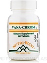 Vana-Chrom - 60 Tabletten von Nutri West