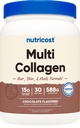 Nutricost Multi Collagen + Beauty & Protein Powder (Milk Chocolate Flavor) 30 Servierungen - mit Biotin und Collagen Peptides, Non-GMO, Glutenfrei