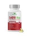 CoQ10 400mg Vegan, Ultra CoQ10 - Ultra High Absorption Coenzym Q10 Ergänzungen - Antioxidante Ergänzung für Gefäß- und Herzgesundheit, Fertilität & Energieproduktion - 60 Zähler