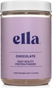 Ella Chocolate Collagen Protein Powder für Damen - Daily Beauty Protein Powder mit Grass-Fed Collagen Peptides - Non-GMO, Glutenfrei, keine künstlichen Süßungsmittel - 20 Servierungen