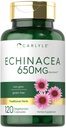 Carlyle Echinacea | 650mg | 120 Kapseln | Vegetarisch, Non-GMO & Gluten Kostenlose Ergänzung