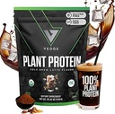vedge Vegan Protein Powder - Pflanzenprotein Pulver mit Pea, Kürbis & Sonnenblume - USDA Organic, Amino Acids, Dairy Free, Glutenfrei, Sojafrei, Keto, Non GMO - Kalt Brew Latte - 20 Servierungen