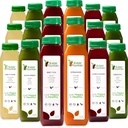 5 Day Juice Cleanse by Raw Fountain, All Natural Raw Detox Cleanse, Juicing for Body Rest, Kaltgepresster Saft Fast, Great Way to Jumpstart a Healthy Diet, 30 Flaschen 12oz, 5 Ginger Shots