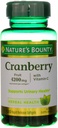 Natur Bounty Cranberry Fruit 4200 mg, Plus Vitamin C Softgels, 120 ea (Pack mit 4)