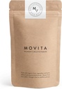 Movita Women’s Daily Multivitamin - Organic Fermented Whole Foods for Enhanced Energy, Immunity & Vitality - Vegan, Glutenfrei, Non-GMO - 30-Day Supply (Eco-Friendly Refill Pouch)