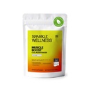 Sparkle Wellness Muscle Boost (No Flavor) [30-Serves] | Collagen Supplement Powder mit hydrolysiertem BODYBALANCE Collagen Peptides & Buffered Vitamin C | Verbessert die Körperzusammensetzung