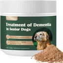 Hunde-Ergänzung Hunde-Dementia Ergänzung Pilzpulver für Hunde 120g | Kognitive Ergänzung für Hunde Adressen Lost, Soziale Rückzieher | Canine kognitive Dysfunktion