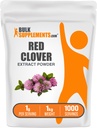 BulkSupplements.com Red Clover Extract Powder - Trifolium Pratense, Red Clover Supplement, Kräuterergänzungsmittel - Glutenfrei, 1g pro Servierung, 1kg (2.2 lbs) (Pack von 1)