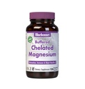 Bluebonnet Nutrition Albion Buffered Chelat Magnesium 200 mg, Magnesiumoxid, Stress Relief, Vegan, Non GMO, Glutenfrei, Sojafrei, Milchfrei, Kosher, 120 Gemüsekapseln, 2 Monate Versorgung