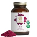 PURE SYNERGY Organic Beet Juice Powder | Pre-Workout Supplement | Organic Beet Root Juice Powder | für gesunde Zirkulation, Übung und Entgiftung (6.4 Unze)