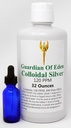 Lab Tested Certified 120ppm Concentrated Pure Colloidal Silver von GOE (1 Quart) mit Free Dropper Bottle. Laborbericht dokumentiert.