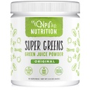 Super Greens Powder Organic Blend: Non-GMO Supplement, enthält Spirulina, Alfalfa, Spinat, Probiotika, Faser- und Verdauungsenzyme, keine künstlichen Süßungsmittel, 30 Portionen