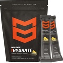 MTN OPS Hydrate Elektrolyte Pulver Getränke Mix, 20 Single Servieren On-The-Go Elektrolyt-Packs mit über 1000mg Elektrolyten pro Servieren, Lemonade