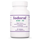 Optimox Iodoral 50 mg Supplement - Kalium-Iodid Tabletten, Schilddrüsen-Unterstützung, Tägliche Vitamine und Mineralien, Lugol's Iodine Lösung - 30 Count.