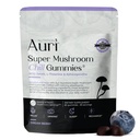 Auri Super Mushroom Chill Gummis - Natürliche Kalkulation Aid & Stress-Reduktions-Ergänzung für Erwachsene w/Reishi Pilz, Ashwagandha, L-Theanine - Entwickeln Sie Mind & Harmonize Ihr Tag - 60 Calm Gummies