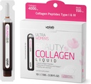 VPLab Ultra Women's Beauty Liquid Collagen - Biotin-Infused Multivitamin Complex mit Peptiden Typ I & III Ergänzung für Haut, Haar & Nägel - Trinkmischung für Frauen mit Vitamin B Gruppe verpackt,10