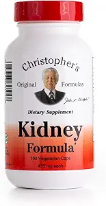 Christopher's Original Formulas Kidney Formula - Kidney Cleanse Detox & Repair Formula - Kräutermischung für Nierenunterstützung
