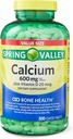 ikj Calcium Plus Vitamin D Tabletten Nahrungsergänzungsmittel Größe, 600 mg, 500 Graf