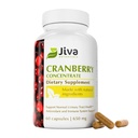 Jiva Botanicals Konzentrat Cranberry Supplement - 650 mg Cranberry Pulver Extrakt Pillen für Frauen - Hohe Potenz für normale Urinary Tract Gesundheit - 60 Kapseln (Pack von 1)