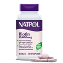 Natrol Beauty Biotin 10.000mcg Vitamine für Schönheit, 100 Tabletten, 100 Tage Versorgung