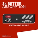 Qunol CoQ10 100mg Softgels Ultra 3X Bessere Absorption Coenzym Q10 Ergänzungen - Antioxidante Ergänzung für Gefäß- und Herz-Gesundheit & Energieproduktion - 2 Monate Versorgung - 60 Zähler (Pack von 2)