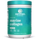 Zammex Marine Collagen Peptide Powder Unflavored, Wild-Caught Fish Collagen Powder, Unterstützt gesunde Haut, Haar, Gelenke, Typ 1 & 3 Collagen Supplement für Damen - einfach zu mischen. (32 Servierungen)