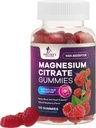 Magnesium Citrate Gummies Ergänzung - hohe Absorption, Vegan Magnesium Gummy Ergänzung für Erwachsene & Kinder, Magnesio Citrate Gummy Ergänzungen für Muskel, Nerve, Knochen und Herz Unterstützung - 120 Gummi