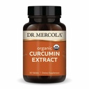 Dr. Mercola Organic Curcumin Extract, 30 Portionen (30 Tabletten), Nahrungsergänzung, Non-GMO, zertifiziert USDA Organic