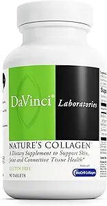 DAVINCI Labs Natures Collagen - BioCell Collagen Supplement mit MSM & Glucosamin - Hilft, Gelenkgesundheit, Hautgesundheit & Connective Tissues zu unterstützen - Glutenfrei - 90 Tabletten