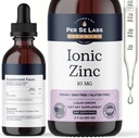 Per Se Labs Ionic Zinkflüssigkeit - 10 mg Hohe Absorption 240 Serviert flüssige Zinktropfen für Erwachsene - Immununterstützung Hautpflege Zinkergänzungsmittel - Vegan Zinksulfat Antioxidans Nahrungsergänzungsmittel - 2 Oz