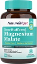 Magnesium Malat, Chelatform, hochabsorbierbar, nicht buffered, Gentle on Stomach, für Erwachsene & Kinder, Flexible Dosierung, Energieproduktion, Nerve & Muskelfunktion, 90 Vegan Kapseln