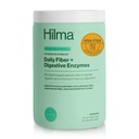 Hilma Daily Fiber and Digestive Enzyme, Fiber Supplement Powder mit Präbiotika und Enzymen, die mit Psyllium Husk und Akazie, Glutenfrei, Vegan, FSA Eligible, Verdauungsunterstützung, 30 Servierungen